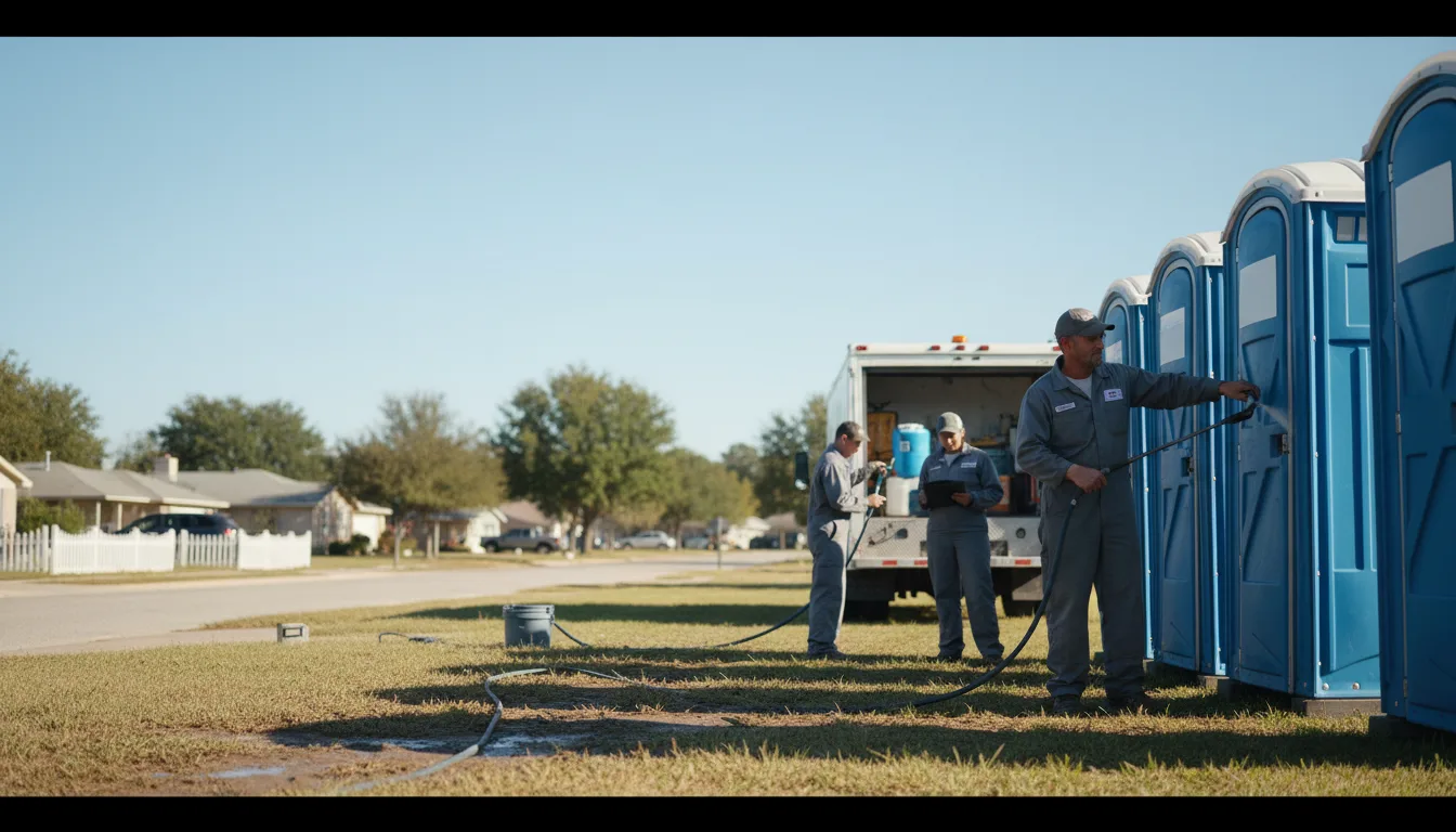 Long-Term Portable Toilet Rental in Higbee, MO near me
